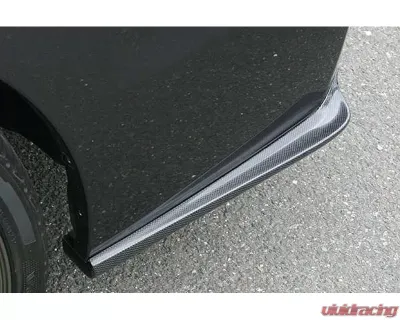 Charge Speed Carbon Bottom Line Rear Caps (CFRP) Pair Subaru Impreza GJ 4 Doors Sedan 12-15 - BCSI12-CS9732RCC