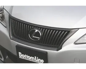 Charge Speed Bottom Line Front Grill Cowl Carbon (Japanese CFRP) Lexus IS250/ IS350 09-12