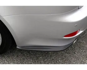 Charge Speed Bottom Line Rear Caps Carbon (Japanese CFRP) Pair Lexus IS250/IS350 06-12