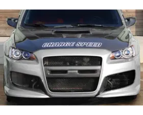 Charge Speed Front Bumper(Japanese FRP) Mitsubishi Lancer Ralliart/ Lancer/ Lancer EX 08-15