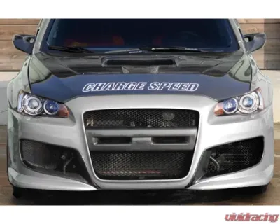 Charge Speed Front Bumper(Japanese FRP) Mitsubishi Lancer Ralliart/ Lancer/ Lancer EX 08-15 - BCML08-CS427LFB