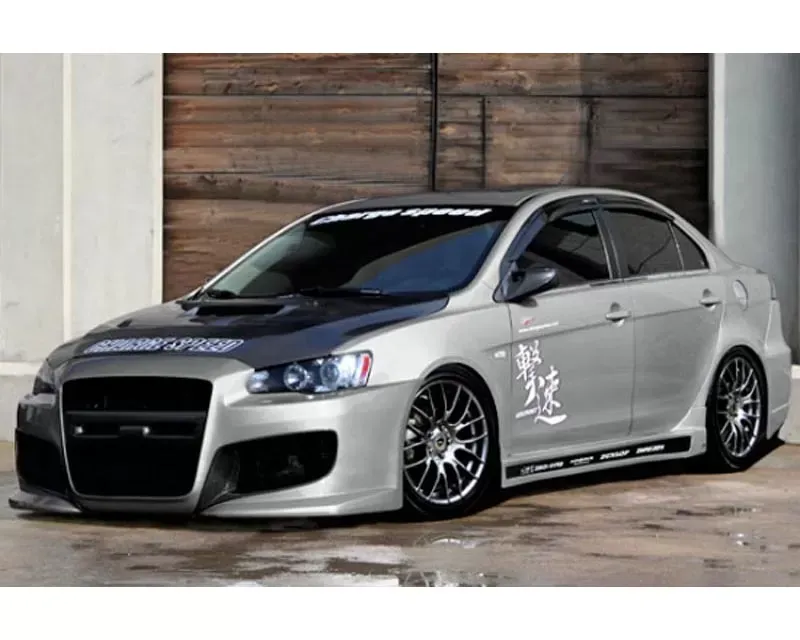 Charge Speed Full Kit (4PCS) (Japanese FRP)  Mitsubishi Lancer Ralliart/ Lancer/ Lancer EX 08-15 - BCML08-CS427LFK