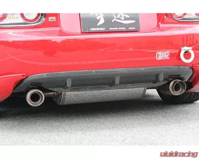 Charge Speed Rear Under Fin Carbon (Japanese CFRP) Mazda Miata 06-10 - BCMaM06-CS737RDC