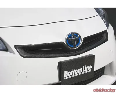 Charge Speed Front Grill Cowl Carbon (Japanese CFRP) Toyota Prius 10-11 - BCTP10-CS820GRCC