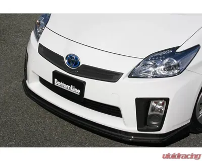 Charge Speed  Bottom Line Front Lip Carbon (Japanese CFRP) Toyota Prius 10-11 - BCTP10-CS820FLC