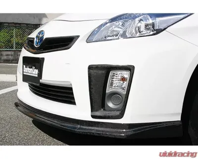Charge Speed Front Bumper Side Cowl FRP (Japanese FRP) Toyota Prius 10-11 - BCTP10-CS820FBSCF