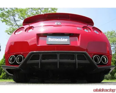 Charge Speed Bottom Line FRP Rear Diffuser (Japanese FRP) Nissan GTR 07-11 - BCNG07-CS830RDF