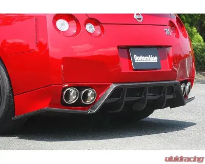 Charge Speed Bottom Line FRP Rear Diffuser (Japanese FRP) Nissan GTR R35 12-16 - BCNG12-CS831RDF