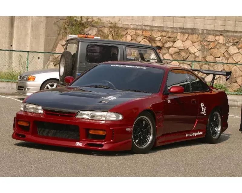 Charge Speed Wide Body Full Kit: CS704FB, CS704SS, CS704RB, CS740FF, CS704FR2 Nissan 240SX S-14 Zenki 95-96 - BCN495-CS704FKW