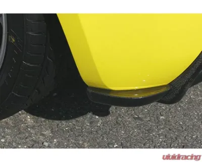 Charge Speed 2004-2010 Suzuki Swift Sport ZC31S Bottom Lines Carbon Rear Caps (Japanese CFRP) Suzuki Swift Sport Model Z31S 04-10 - BCZS04-CS150RCC