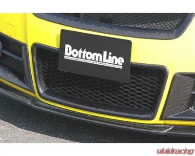 Charge Speed Front Bumper Center Grill Carbon (Japanese CFRP) Suzuki Swift Sport Model Z31S 04-10 - BCZS04-CS150FBCGC