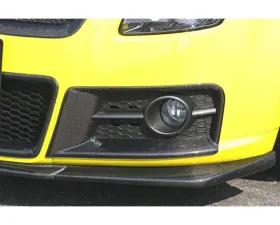 Charge Speed Front Bumper Side Ducts Carbon (Japanese CFRP) Pair Suzuki Swift Sport Model Z31S 04-10