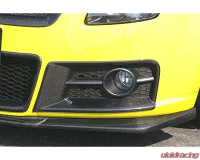 Charge Speed Front Bumper Side Ducts Carbon (Japanese CFRP) Pair Suzuki Swift Sport Model Z31S 04-10 - BCZS04-CS150FBSDC