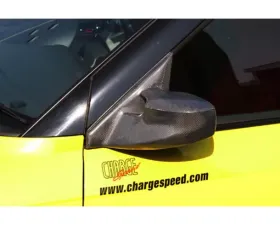 Charge Speed Aero Mirror Carbon (Japanese CFRP) Pair Right Hand Drive Suzuki Swift Sport Model Z31S 04-10