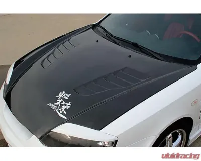 Charge Speed Coupe Vented FRP Hood (Japanese FRP) Hyundai Tiburon GK 03-06 - BCYT03-CS997HFV