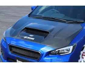 Charge Speed Carbon Vented Hood (Japanese CFRP) Subaru WRX STi 2015-2021