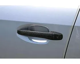 Charge Speed Dry Carbon Door Handle Cowl in Twill Weave - Subaru WRX STi 4 Doors Sedan VA-B/ WRX S4 VAG/ LEVORG VM4/VMG 2015-2021