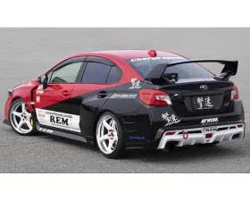 Charge Speed Type-3A 30mm each side Wide Body Complete Kit with Front Carbon Under Part (Japanese CFRP/ FRP) - With LED Front Bumper Lights - 17 Pieces Kit Subaru WRX STi 2015-2021