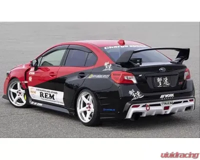 Charge Speed Type-3A 30mm each side Wide Body Complete Kit with Front Carbon Under Part (Japanese CFRP/ FRP) - With LED Front Bumper Lights - 17 Pieces Kit Subaru WRX STi 2015-2021 - BCSI15-CS9735FK3ACW