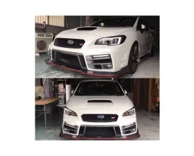 Charge Speed Type-3B Complete Kit with Front FRP Under Part (Japanese FRP) - With LED Front Bumper Lights Subaru WRX STi 2015-2021