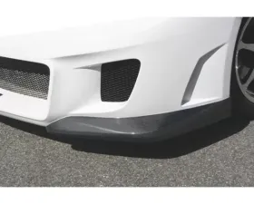 Charge Speed Front Bottom Cowl For Type-2 Front Bumper Carbon (Japanese CFRP) Pair Subaru WRX Sti 08-14