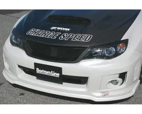 Charge Speed FRP Aero Front Grill (Japanese FRP) Must Cut Original Bumper To fit Subaru WRX/ STi GV-B Sedan 11-14