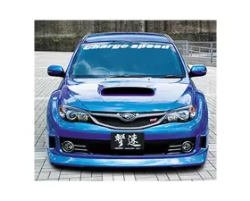 Charge Speed FRP Front Half Spoiler for STi (Japanese FRP) Subaru WRX STI 08-10
