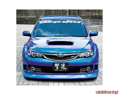 Charge Speed FRP Front Half Spoiler for STi (Japanese FRP) Subaru WRX STI 08-10 - BCSI08-CS979FL