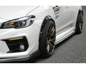 Charge Speed 50mm Carbon Over Fenders Front & Rear Set (Japanese CFRP) 4 Pieces Subaru WRX STi 2015-2021