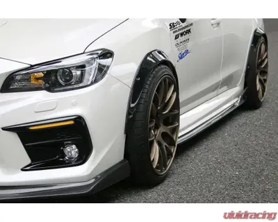 Charge Speed 50mm FRP Over Fenders Front & Rear Set (Japanese FRP) 4 Pieces Subaru WRX STi 2015-2021 - BCSI15-CS9735OFF