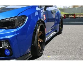 Charge Speed 30mm Carbon Over Fenders Front & Rear Set (Japanese CFRP) 4 Pieces - to be use on top of Charge Speed Wide Body Fenders Subaru WRX STi 2015-2021