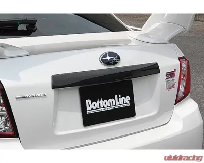 Charge Speed Carbon Rear Finisher(Japanese CFRP) For Trunk Subaru WRX/ STi GV-B Sedan 11-14 - BCSI11-CS973RLFC