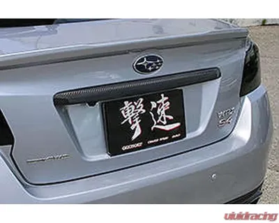 Charge Speed Dry Carbon Rear Finisher Cowl in Twill Weave - (Dry Carbon) Subaru WRX STi 2015-2021 - BCSI15-CS9735RFCC