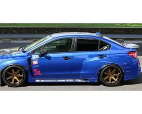 Charge Speed Type-1B Complete Wide Body Kit with Front Carbon Under Part (Japanese CFRP/ FRP) Subaru WRX STi 2015-2021