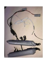 Charge Speed Front Turn Signal Lights with OEM Subaru Plastic Black Bezel (Pair) Subaru WRX S4 VA-D 2018-2019                                     - BCSI18-CS9736LTS4 - Image 2