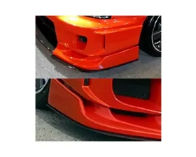Charge Speed Carbon Under Plates For Type-2 Front Bumper (Japanese CFRP) Subaru WRX GD 06-07