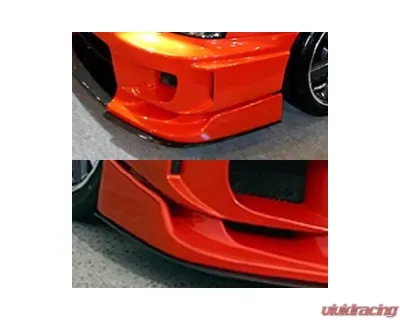 Charge Speed Carbon Under Plates For Type-2 Front Bumper (Japanese CFRP) Subaru WRX GD 06-07 - BCSI06-CS975UC
