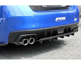 Charge Speed Carbon Rear Under Plate for OEM Rear Bumper Only (Japanese CFRP) Subaru WRX STi 2015-2021