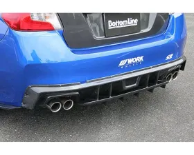 Charge Speed Carbon Rear Under Plate for Charge Speed Rear Diffuser Only (Japanese CFRP) Subaru WRX STi 2015-2021