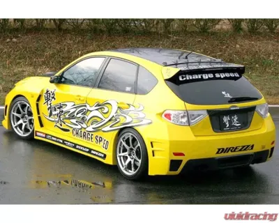 Charge Speed  Widebody Full Kit (Japanese FRP) With Holes For Washer Model CS979FBW, CS979FFW, CS979SSW, CS979RBW, CS979FRW, CS979DPW Subaru WRX STI 08-14 - BCSI08-CS979FKW