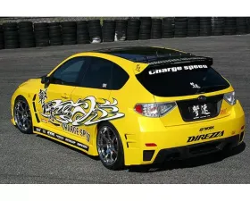 Charge Speed Type-C Widebody Full Kit (Japanese FRP) With Holes For Washer Model. CS979FBW, CS979FFW, CS979SSW, CS979RBW, CS979FRW, CS979DPW Subaru WRX STI 08-14