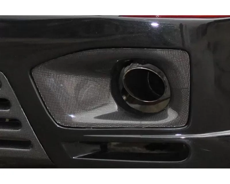 Charge Speed FORMS Carbon Exhaust Cowls for FORMS Wide Body Kit (Japanese CFRP) PAIR BMW X5 E70 07-13 - BCBE70-CS9000EXC