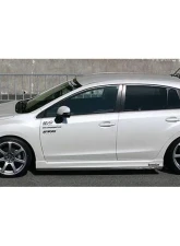 Charge Speed Carbon Bottom Line With OEM Side Skirts Complete Kit (CFRP) 5 Pieces  Subaru Impreza GJ 4 Doors Sedan 12-15                                     - BCSI12-CS9731FLKC - Image 2