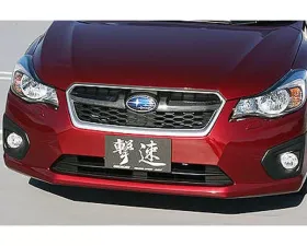 Charge Speed Carbon Front Grill Finisher for OEM Grill (Japanese CFRP) Subaru Impreza GJ 4 Doors Sedan  XV CrossTrek GP 12-15