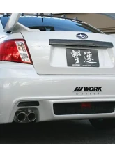 Charge Speed Type-C Complete Kit FRP (Japanese FRP) 4 Pieces  Subaru WRX/ STi GV-B Sedan 11-14                                     - BCSI11-CS973FK3 - Image 2