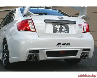 Charge Speed Type-C Complete Kit FRP (Japanese FRP) 4 Pieces  Subaru WRX/ STi GV-B Sedan 11-14 - BCSI11-CS973FK3