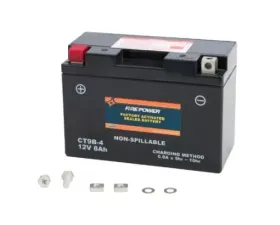 Fire Power Parts Battery Ct9b-4 Sealed Factory Activated 49-2130