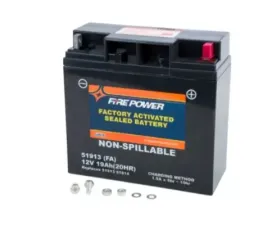 Fire Power Parts Battery 51913 Sealed Factory Activated