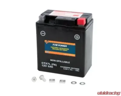 Fire Power Parts Battery Ctx7l Sealed Factory Activated - CTX7L-BS (FA)
