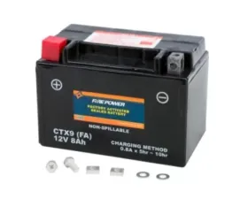 Fire Power Parts Battery Ctx9 Sealed Factory Activated